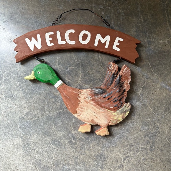 Other - Colorful Duck Welcome Sign